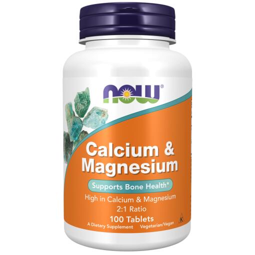 Calcium og magnesium - 250 tabletter