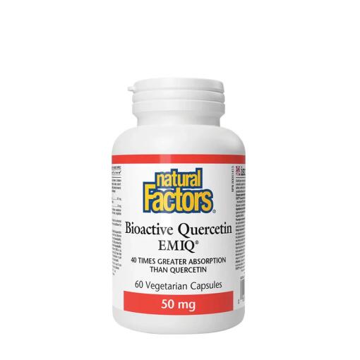 Natural Factors – Bioaktiv Quercetin EMIQ 50 mg