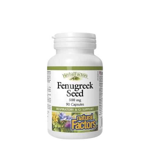 Natural Factors – HerbalFactors Fennikelfrø 500 mg (90 kapsler)