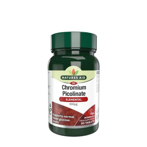 Natures Aid - Chromium Picolinate 200 mcg