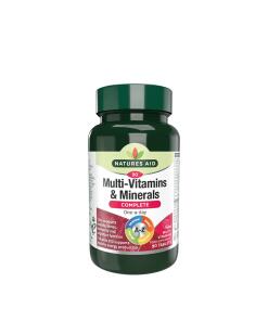 Natures Aid - Complete Multi-Vitamins & Minerals 90 tabletter