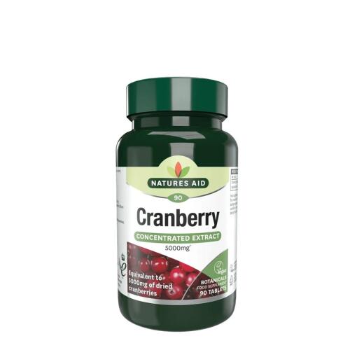 Natures Aid - Tranebær 200 mg (30 tabletter)