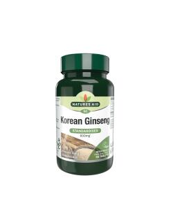 Natures Aid - Koreansk Ginseng 90 Tabletter