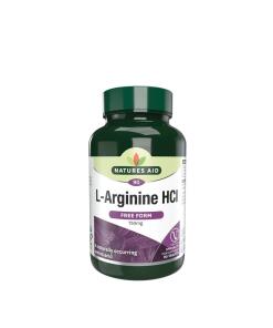 Natures Aid - L-Arginine HCl 90 tabletter