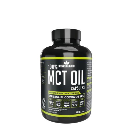 Natures Aid - MCT-olie kapsler 120 stk