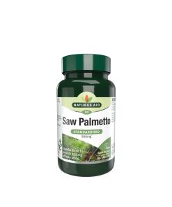 Natures Aid - Saw Palmetto Standardiseret 500 mg (90 tabletter)