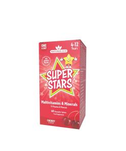 Natures Aid - Super Stars Multivitamin 60 tyggetabletter