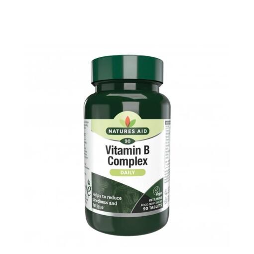Natures Aid - Vitamin B-kompleks 90 tabletter