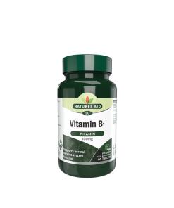 Natures Aid - Vitamin B1 100 mg (90 tabletter)