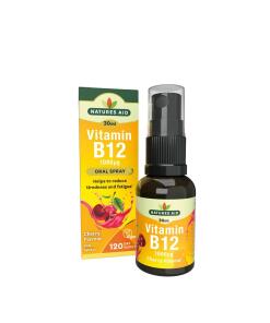 Natures Aid - Vitamin B12 Daglig Oral Spray