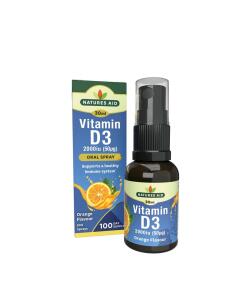 Natures Aid - Vitamin D3 Daglig Oral Spray 30 ml