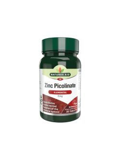 Natures Aid - Zinc Picolinate 15 mg (30 tabletter)