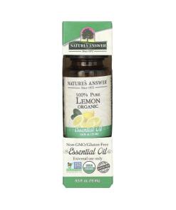 100% Ren Økologisk Citron Æterisk Olie - 15 ml