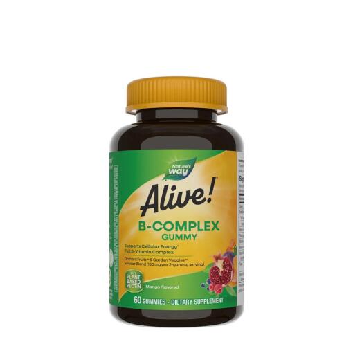 Nature's Way – Alive! B-Complex Gummies 60 stk
