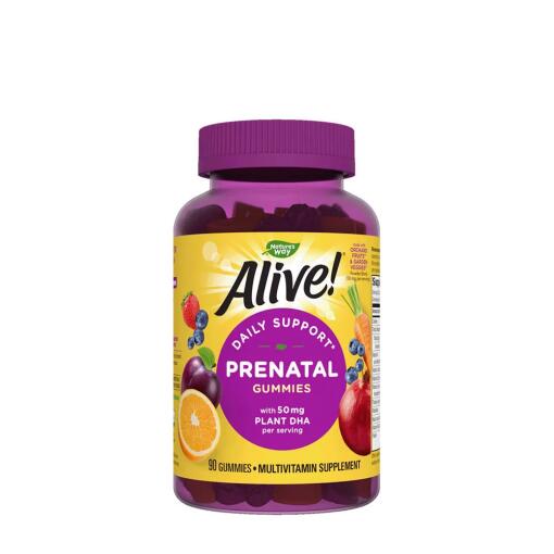 Nature's Way – Alive! Daily Support Prænatal Multivitamin Gummy