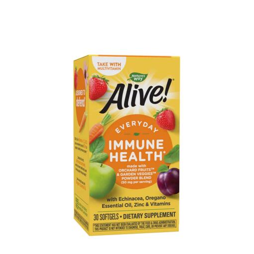Nature's Way – Alive!® Everyday Immune Health 30 Softgels