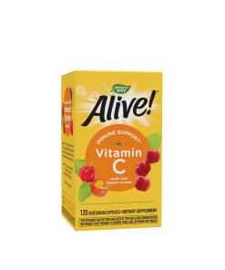 Nature's Way – Alive!® Fruit Source Vitamin C 120 Kapsler