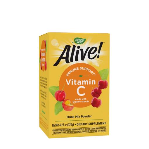Nature's Way – Alive!® Fruit Source Vitamin C Drink Mix 120 g