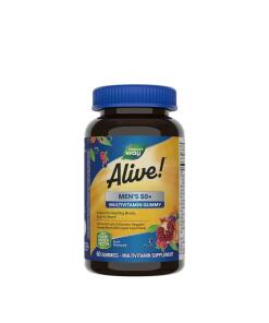 Nature's Way – Alive!® Men’s 50+ Gummy Multivitamin 60 Gummies