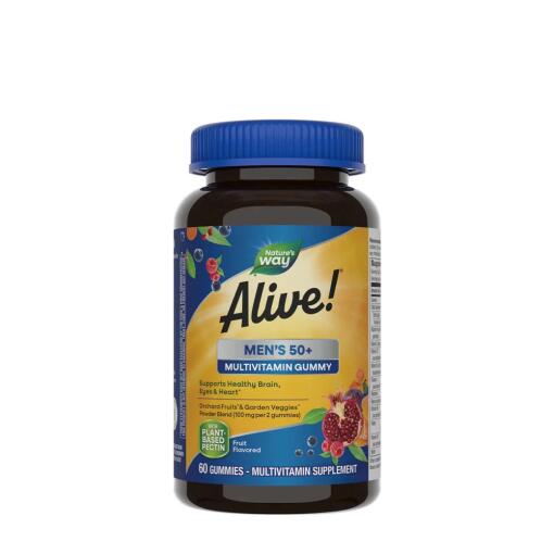 Nature's Way – Alive!® Men’s 50+ Gummy Multivitamin 60 Gummies