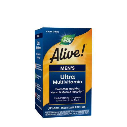 Nature's Way – Alive!® Men’s Ultra Multivitamin 60 Tablets