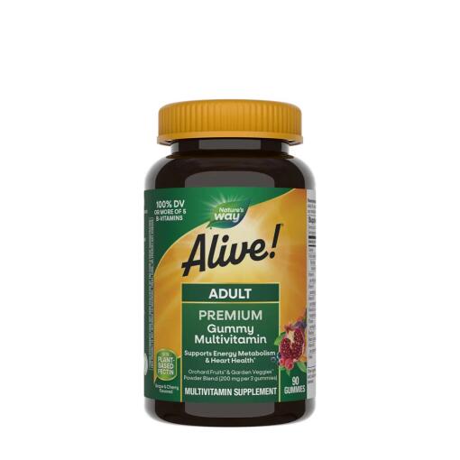 Nature's Way – Alive!® Premium Adult Multivitamin Gummies 90 stk