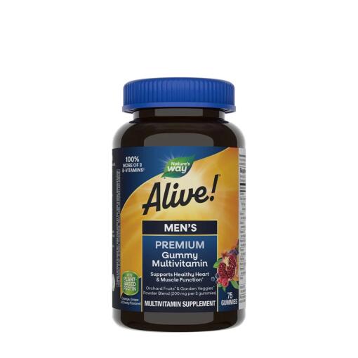 Nature's Way – Alive!® Premium Men’s Gummy Multivitamin 75 Gummies