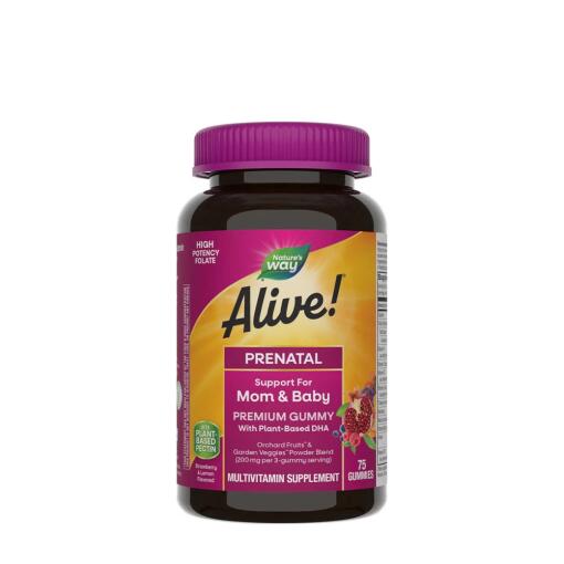 Nature's Way – Alive! Premium Prenatal Gummies