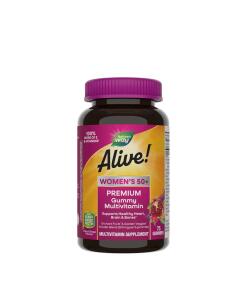 Nature's Way – Alive! Premium Kvinders 50+ Multivitamin Gummies