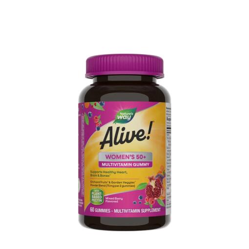 Nature's Way – Alive!® Women's 50+ Gummy Multivitamin