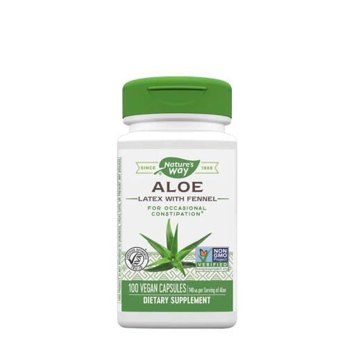Nature's Way – Aloe 100 kapsler