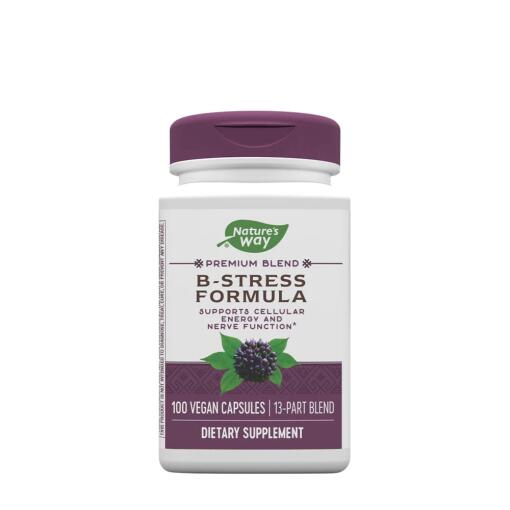 Nature's Way – B-Stress Formula 100 Kapsler