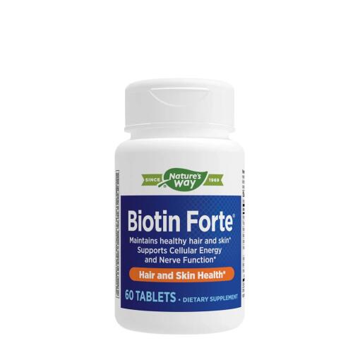 Nature's Way – Biotin Forte 60 Tabletter