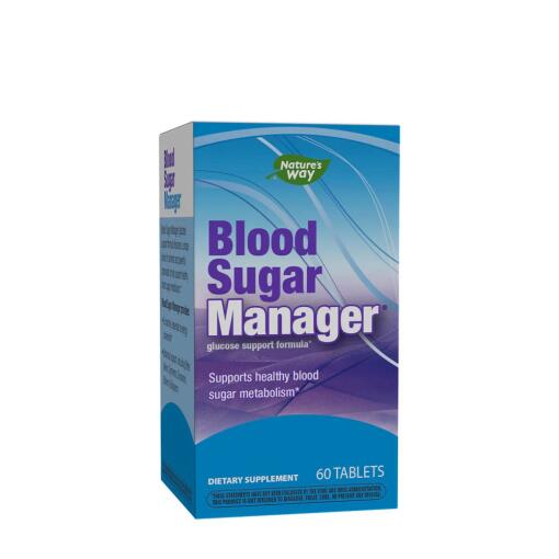Nature's Way – Blood Sugar Manager Tablets 60 stk