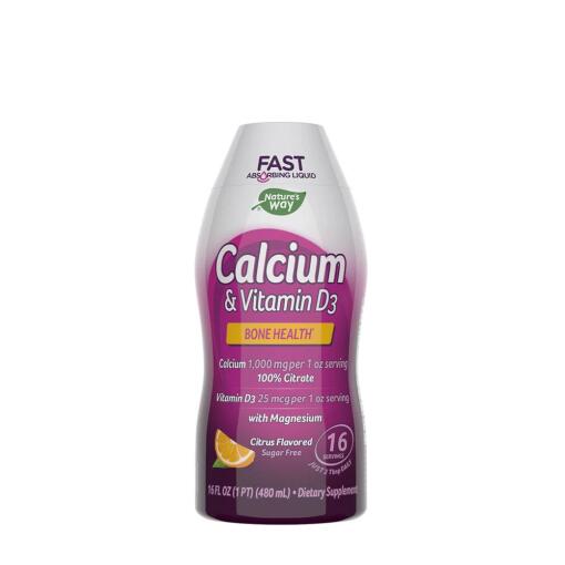 Nature's Way – Calcium & Vitamin D3 480 ml