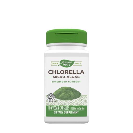 Nature's Way - Chlorella 100 kapsler