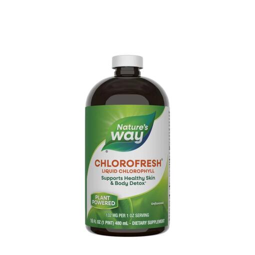 Natures Way - Chlorofresh Flydende Klorofyl 480 ml