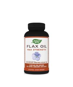 Nature's Way - Flax Oil Max Strength 200 Softgels