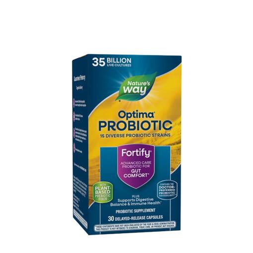Natures Way - Fortify Optima 35 Billion Probiotic + Prebiotic