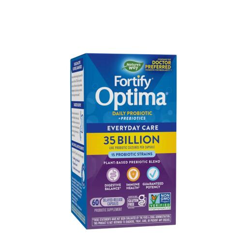 Natures Way - Fortify Optima 35 Milliarder Probiotika + Præbiotika