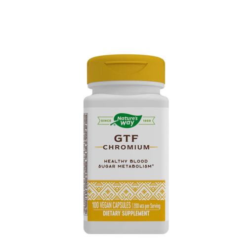 Natures Way - GTF Chrom 100 kapsler