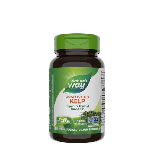 Nature's Way - Kelp 100 kapsler