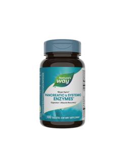 Natures Way - Mega-Zyme 100 tabletter
