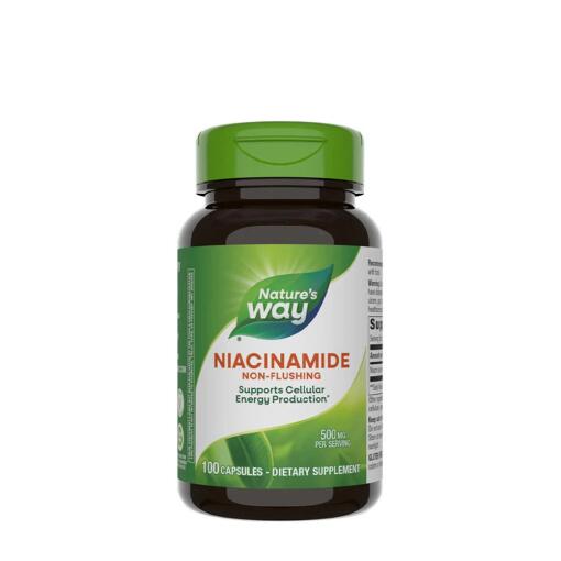Natures Way - Niacinamide 100 Kapsler
