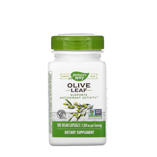 Natures Way - Olive Leaf 100 Kapsler