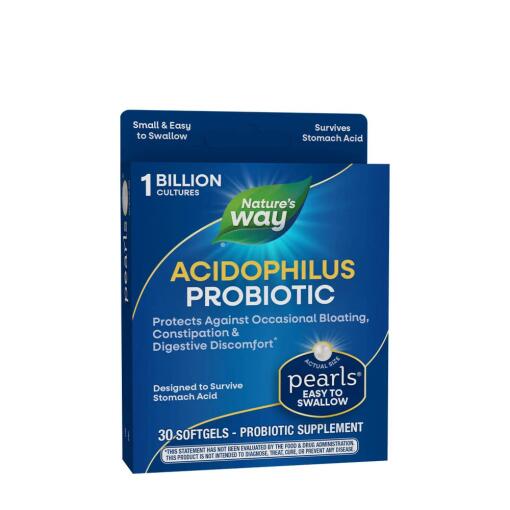Natures Way - Probiotic Pearls Acidophilus 30 Softgels