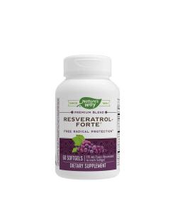 Natures Way - Resveratrol-Forte 60 Softgels