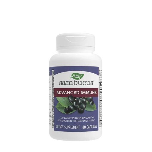 Natures Way - Sambucus Advanced Immune 80 kapsler