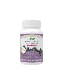 Nature's Way - Sambucus Kids Immune Tyggetabletter 40 stk