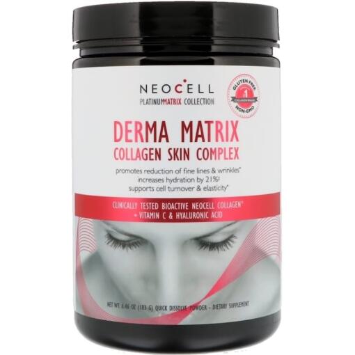 Super Collagen Plus med C-vitamin og hyaluronsyre - 195g
